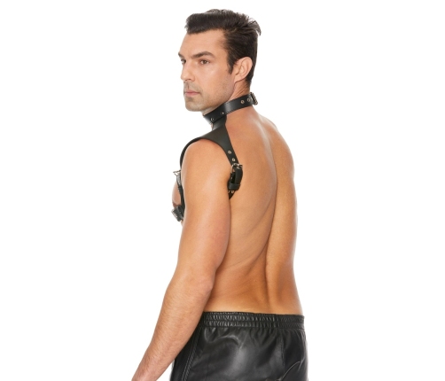 Men's Harness with Collar - One Size