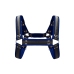 Leather Bulldog Harness with Buckles - L/XL
