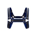 Leather Bulldog Harness with Buckles - L/XL