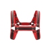 Leather Bulldog Harness with Buckles - L/XL