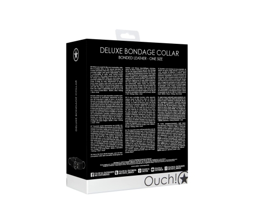 Deluxe Bondage Collar - One Size
