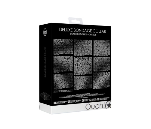 Deluxe Bondage Collar - One Size