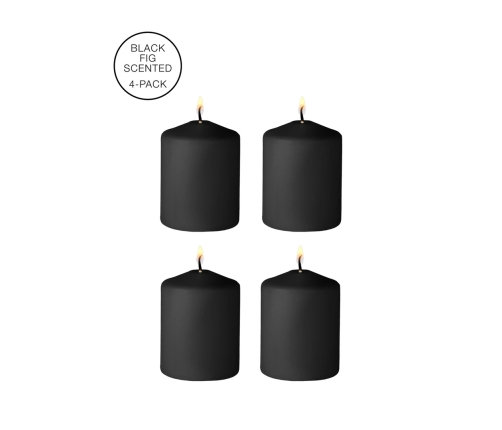 Tease Candles - Disobedient - 4 Pieces - Black