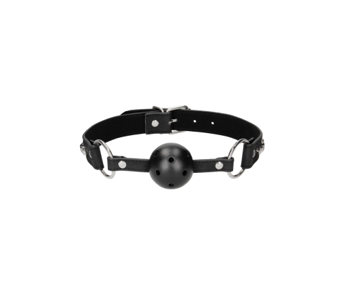 Breathable Ball Gag with with Diamond Studded Straps