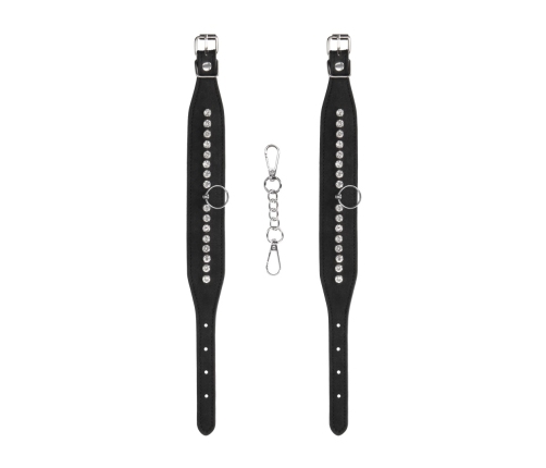 Diamond Studded Ankle Cuffs