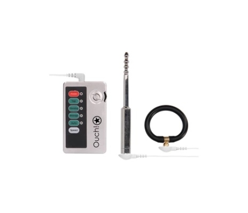 E-Stim Electro Urethral Sounding Set Small - Stainless Steel System