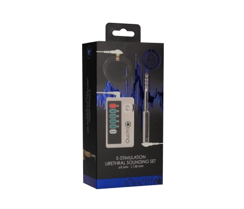 E-Stim Electro Urethral Sounding Set Small - Stainless Steel System