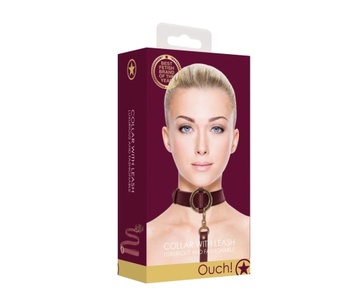 Luxurious Collar with Leash