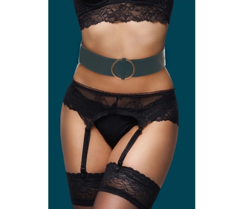 Waist Belt with Bondage Rings - S/M