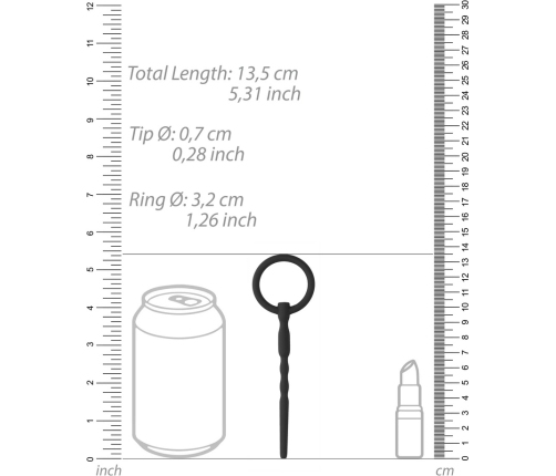 Silicone Penis Plug - 0.3 / 7 mm