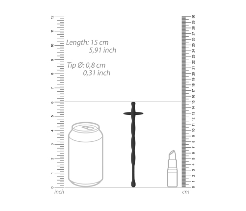 Silicone Cock Pin - 0.3 / 8 mm