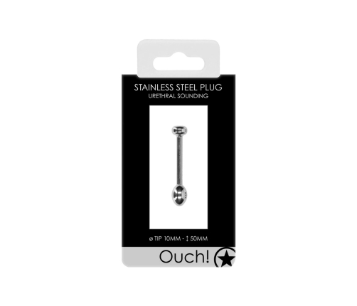 Metal Penis Plug - 0.4 / 10 mm