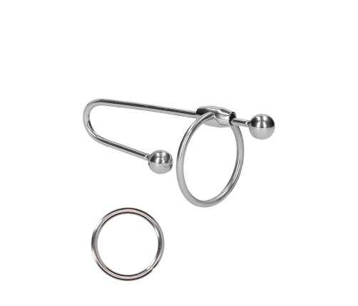 Stainless Steel Penis Plug with Ball - 0.4 / 10 mm