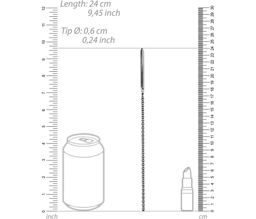 Stainless Steel Ribbed Dilator - 0.2 / 6 mm