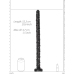 Ass Textured Snake Dildo - 22 / 55 cm