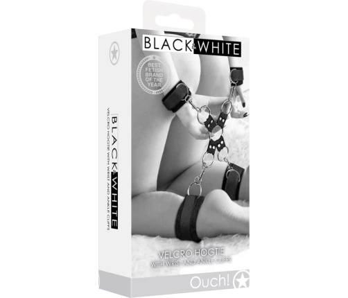 Velcro Hogtie with Hand and Ankle Cuffs
