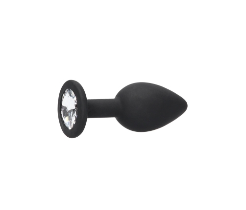 Silicone Butt Plug with Removable Jewelry