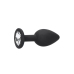 Silicone Butt Plug with Removable Jewelry