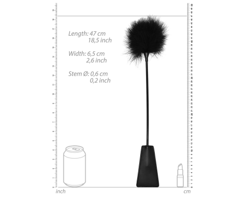 Crop with Tickle Feather
