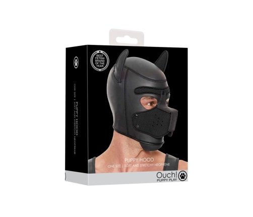 Neoprene Puppy Mask - Black