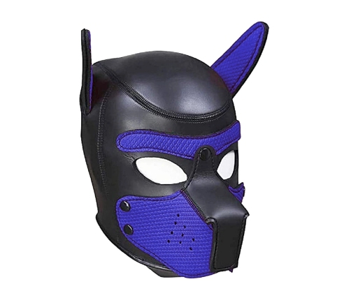 Neoprene Puppy Mask - Blue