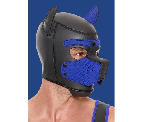Neoprene Puppy Mask - Blue