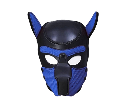 Neoprene Puppy Mask - Blue