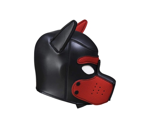 Neoprene Puppy Mask - Red