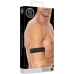 OUCH! Neoprene Wristbands Adjustable Black - Durable Role Play Accessory