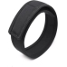 OUCH! Neoprene Wristbands Adjustable Black - Durable Role Play Accessory