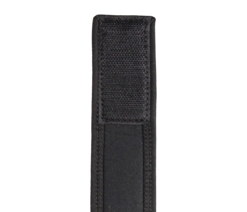 OUCH! Neoprene Wristbands Adjustable Black - Durable Role Play Accessory
