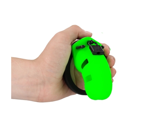 Model 20 Chastity Cage - Glow in the Dark - 4 / 9 cm