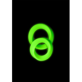 Cockring Set - Glow in the Dark - 2 Pieces