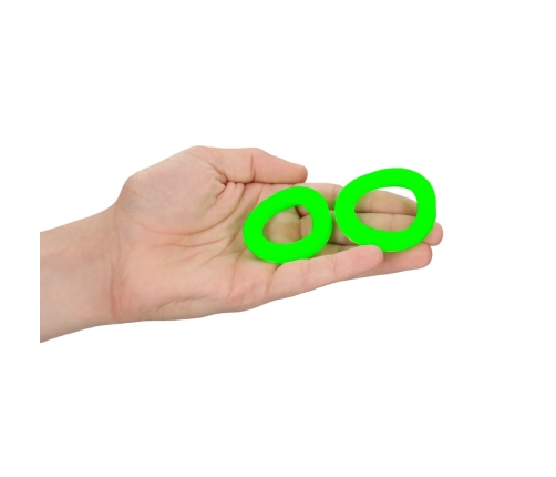 Cockring Set - Glow in the Dark - 2 Pieces