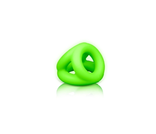 Cockring  Ball Strap - Glow in the Dark