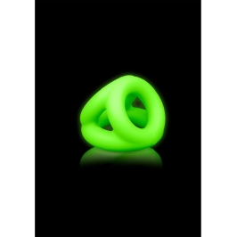 Cockring  Ball Strap - Glow in the Dark