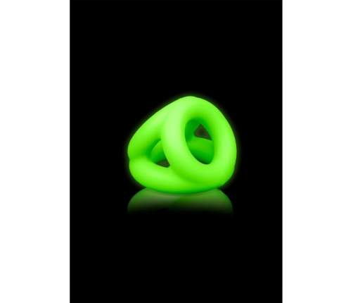 Cockring  Ball Strap - Glow in the Dark