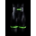 Thigh Cuffs with Belt and Handcuffs - Glow in the Dark - S/M