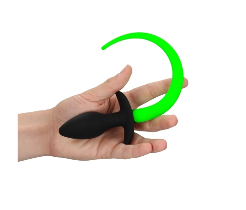 Puppy Tail Plug - Glow in the Dark