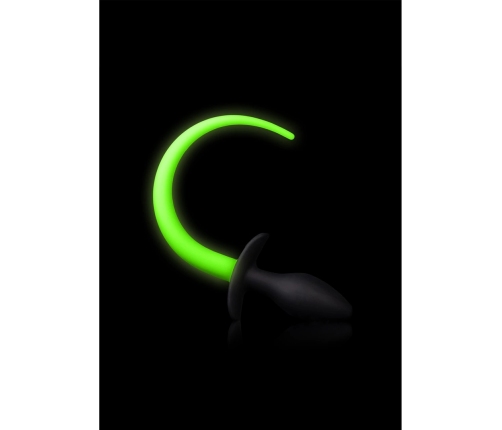 Puppy Tail Plug - Glow in the Dark
