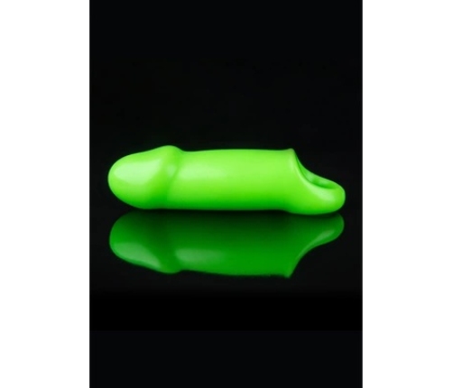 Smooth Thick Stretchy Penis Sheath - Glow in the Dark