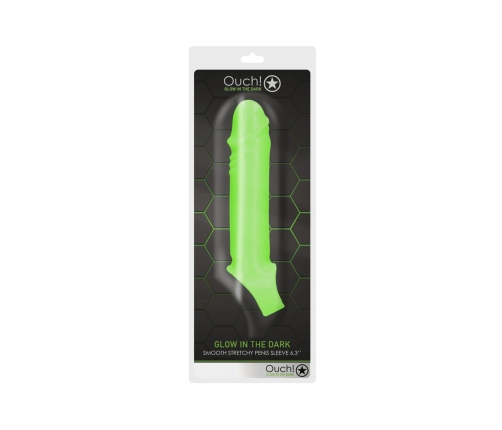 Smooth, Stretchable Penis Sheath - Glow in the Dark