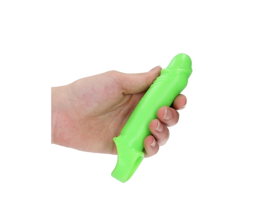 Smooth, Stretchable Penis Sheath - Glow in the Dark