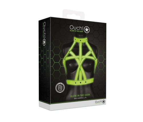 Bra Harness - Glow in the Dark - L/XL