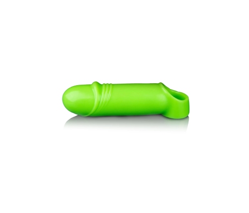 Smooth Thick Stretchy Penis Sheath - Glow in the Dark