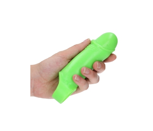 Smooth Thick Stretchy Penis Sheath - Glow in the Dark