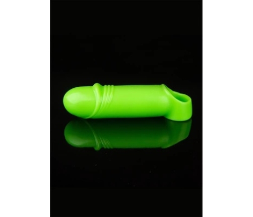 Smooth Thick Stretchy Penis Sheath - Glow in the Dark