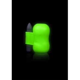Vibrating Masturbator - Glow in the Dark