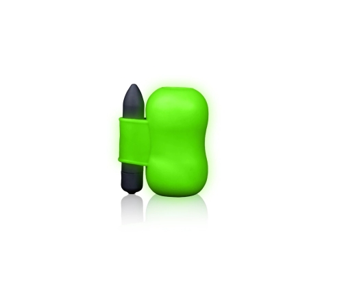 Vibrating Masturbator - Glow in the Dark