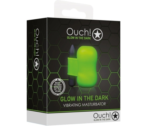 Vibrating Masturbator - Glow in the Dark
